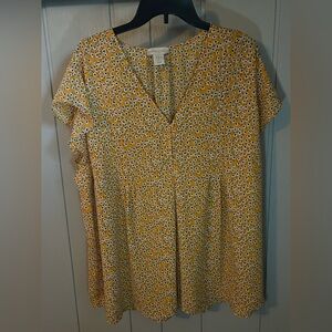 Cynthia Rowley Floral Blouse